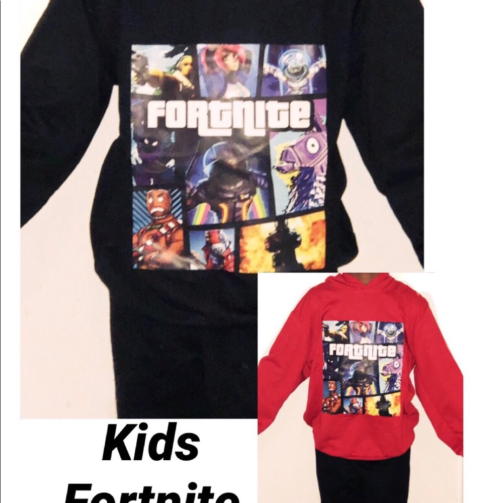 Kids Fortnite Hoodies